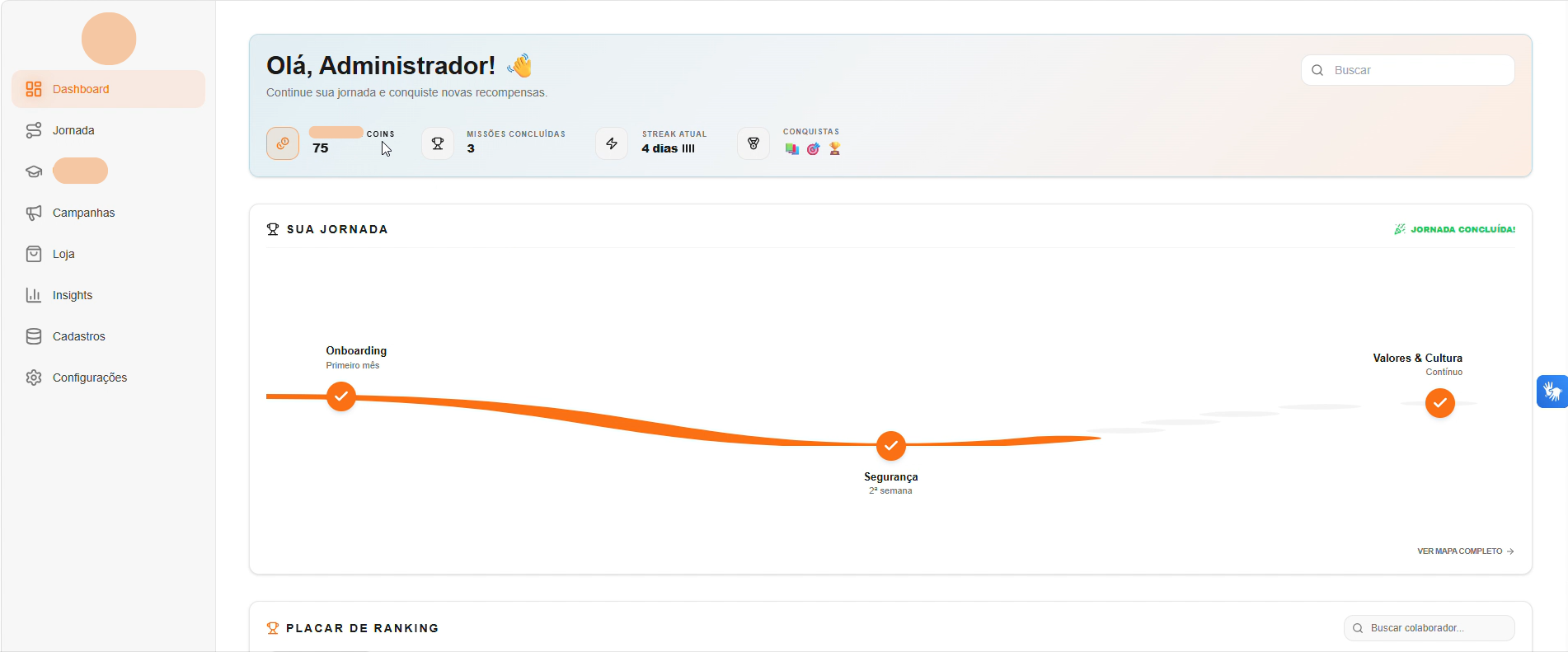 Projeto interno de Employee Experience